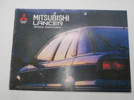 Mitsubishi Lancer 5-Door Hatchback 1991 -myyntiesite / sales brochure