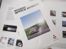 Mitsubishi Space Wagon 1998 -myyntiesite / sales brochure
