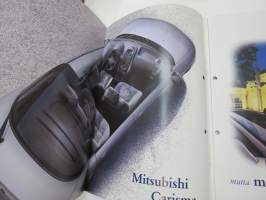 Mitsubishi Carisma 1997 -myyntiesite / sales brochure