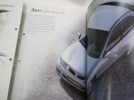 Mitsubishi Carisma 1997 -myyntiesite / sales brochure
