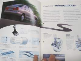 Mitsubishi Carisma 1997 -myyntiesite / sales brochure
