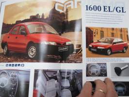 Mitsubishi Carisma 1997 -myyntiesite / sales brochure