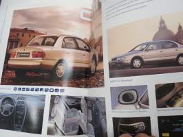 Mitsubishi Carisma 1997 -myyntiesite / sales brochure