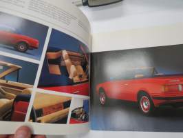 Maserati Spyder -myyntiesite / sales brochure