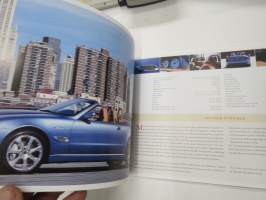 La Maserati Quattroporte, Coupé Cambiocorsa &amp; Coupé GT, Spyder Cambiocorsa &amp; Spyder GT, Spyder Vintage -myyntiesite / sales brochure