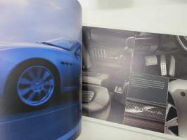 Maserati Quattroporte, Executive GT, Sport GT -myyntiesite / sales brochure
