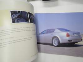 Maserati Quattroporte, Executive GT, Sport GT -myyntiesite / sales brochure