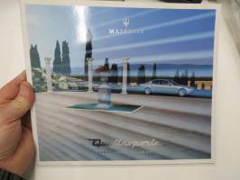 Maserati Quattroporte 2003 -myyntiesite / sales brochure