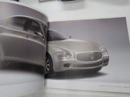 Maserati Quattroporte 2003 -myyntiesite / sales brochure