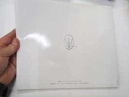 Maserati Quattroporte 2003 -myyntiesite / sales brochure