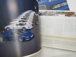 Maserati Quattroporte, Cuopé Cambiocorsa, Coupé GT, Spyder Cambiocorsa &amp; Spyder GT, Gransport, MC12 2005 -myyntiesite / sales brochure