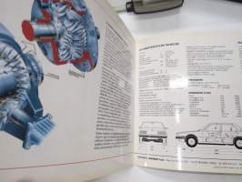 Maserati 430 -myyntiesite / sales brochure