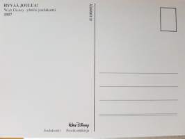 Walt Disney -yhtiön joulukortti. Christmas Greetings Old Yeller
