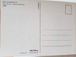 Walt Disney -yhtiön joulukortti. Joy