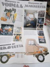 Leyland Sherpa -myyntiesite / sales brochure