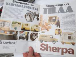 Leyland Sherpa -myyntiesite / sales brochure
