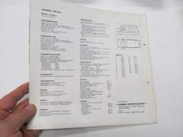 Leyland Sherpa -myyntiesite / sales brochure