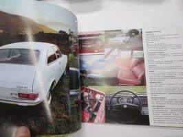 Morris Marina 1975 -myyntiesite / sales brochure