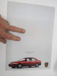Rover 400 -myyntiesite / sales brochure