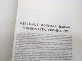 Teljan tanhuvilta III - Kokemäki-Seuran vuosikirja 1966,  Vanhoja sukutiloja Yli-Talonen, Henkilökuvia Gustav Avellan &amp; Juho Fredrik Horelli, Sananparsia...