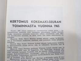 Teljan tanhuvilta III - Kokemäki-Seuran vuosikirja 1966,  Vanhoja sukutiloja Yli-Talonen, Henkilökuvia Gustav Avellan &amp; Juho Fredrik Horelli, Sananparsia...