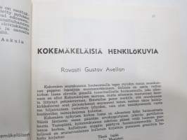 Teljan tanhuvilta III - Kokemäki-Seuran vuosikirja 1966,  Vanhoja sukutiloja Yli-Talonen, Henkilökuvia Gustav Avellan &amp; Juho Fredrik Horelli, Sananparsia...