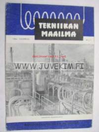 Tekniikan Maailma 1954 nr 1 koeajossa Jaguar mark VII