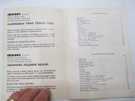 Wärtsilä Lacta lypsykone -varaosaluettelo / reservdelskatalog
