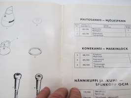 Wärtsilä Lacta lypsykone -varaosaluettelo / reservdelskatalog