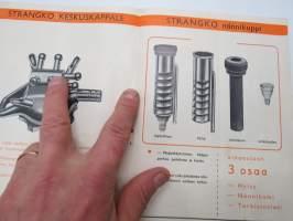 Strangko (Strange-Hansen) lypsykone -myyntiesite / sales brochure