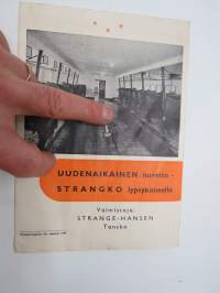 Strangko (Strange-Hansen) lypsykone -myyntiesite / sales brochure