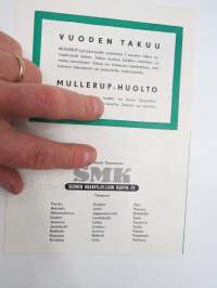 Mullerup Malker lypsykone -myyntiesite / sales brochure