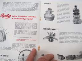 Lacta lypsykone -myyntiesite / sales brochure