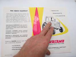 Vasama traktoriohjaamo -myyntiesite / sales brochure