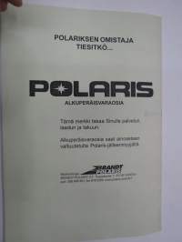 Polaris 2004 Predator 50, 90, Sportsman ATV / mönkijä -käyttöohjekirja