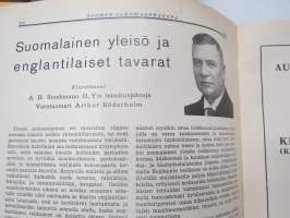 Suomen ulkomaankauppa 1933nr 15-16 - Englantilainen viikko - British week erikoisnumero