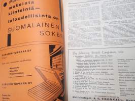 Suomen ulkomaankauppa 1933nr 15-16 - Englantilainen viikko - British week erikoisnumero