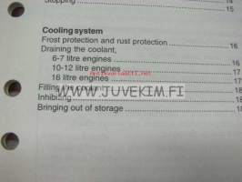 Volvo Penta 6-16 litre Generator set and Industrial engines owner´s manual -käyttöohjekirja