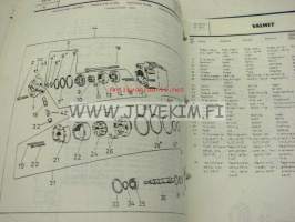 Valmet TD1812S-A1858-S25 Haarukkatrukki (nr 30225) -varaosaluettteloHuom. sisältää vain seur. ryhmät : A, C, D,G, J,K,M,N,O,P,S,T U,Y,Ä, ÄK