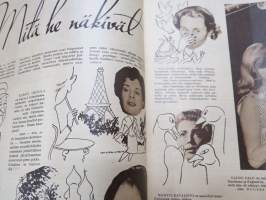 Elokuva-Aitta 1956 nr 19, Merten sudet, Tauno Palo &amp; Belinda Lee -kuva, Lottien sotaa, James Stewart, sivu 7. kuva - Marilyn Monroe ym.