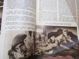 Elokuva-Aitta 1956 nr 19, Merten sudet, Tauno Palo &amp; Belinda Lee -kuva, Lottien sotaa, James Stewart, sivu 7. kuva - Marilyn Monroe ym.