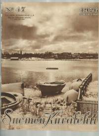 Suomen Kuvalehti 1926  nr 47  - kultalöytö Kreikasta, oma koti, Tukholma häähumussa, sillien kaupunki,