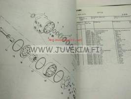 Kalmar LMW 3-7.5 Parts Catalogue -haarukkatrukki varaosaluettelo