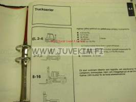 Kalmar LMW 8-16 Technical Handbook -haarukkatrukki teknisiä tietoja