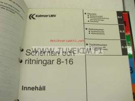 Kalmar LMW 8-16 Technical Handbook -haarukkatrukki teknisiä tietoja