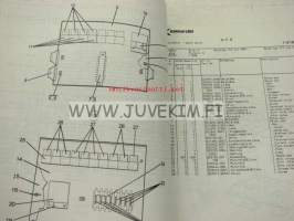 Kalmar LMW 3-7.5 Parts Catalogue -haarukkatrukki varaosaluettelo