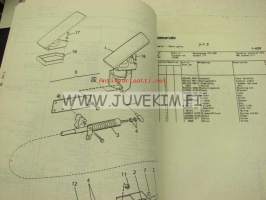 Kalmar LMW 3-7.5 Parts Catalogue -haarukkatrukki varaosaluettelo