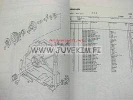 Kalmar LMW 3-7.5 Parts Catalogue -haarukkatrukki varaosaluettelo