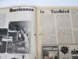 Musa 1975 nr 2, Hurricanes (Hurriganes) in Roadhouse Yardbird -diskokeikka Tampere, Todd Rundgren, John Williams, Arcticus, BS &amp; T, Charlie Parker, Robert Wyatt, ym.