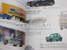 Herpa miniatyrmodelle 1997 -pienoismalliluettelo